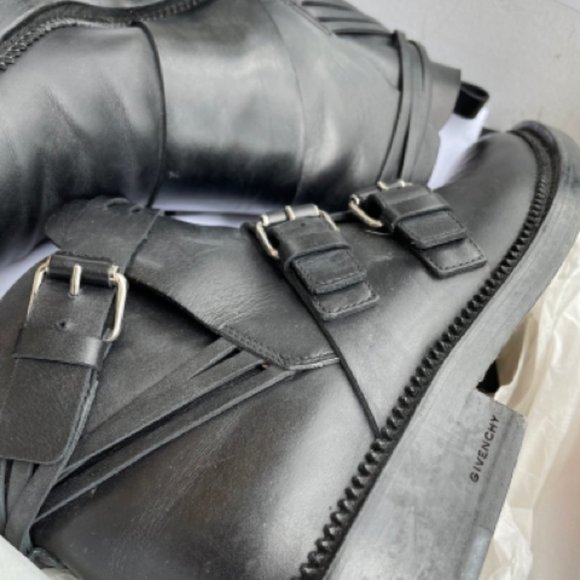 Givenchy Shoe Bottine Plate Mode Low Boot Size 39.5 - Picture 2 of 15